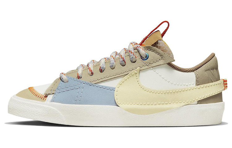 ナイキ ブレーザー Nike Women's Blazer Low 77 Jumbo "Sail/Alabaster Celestine Blue" DX6043-171