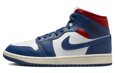 エアジョーダン1 Nike Women's Air Jordan 1 Mid "French Blue" BQ6472-146