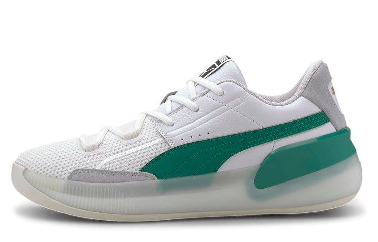 プーマ Puma Clyde Hardwood "White/Green" 193663-02
