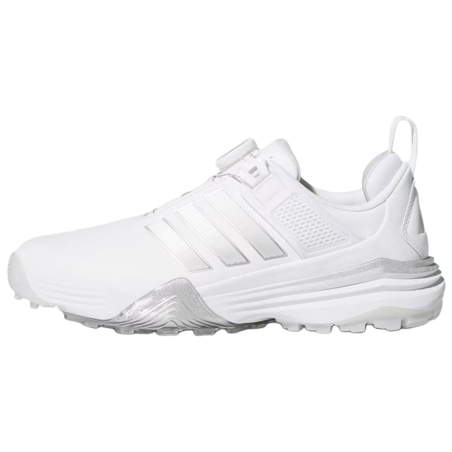 アディダス adidas Women's Adipower 26 Boa Spikeless Golf "Cloud White/Silver Metallic/Dash Grey" JP8385