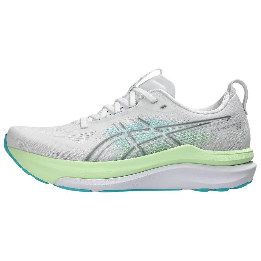 アシックス ゲルカヤノ33 Asics Gel-Kayano 33 "White/Energy Aqua" 1011C167-100