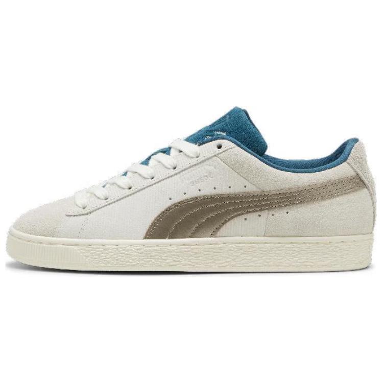 プーマ スウェード Puma Play Loud Suede "Warm White/Cold Green" 398190-02