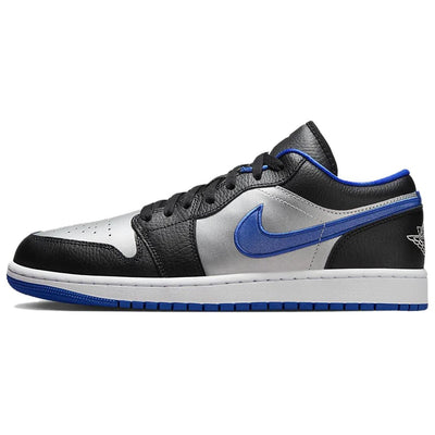 エアジョーダン1 Nike Air Jordan 1 Low "Black/Game Royal/Metallic Platinum" 553558-007
