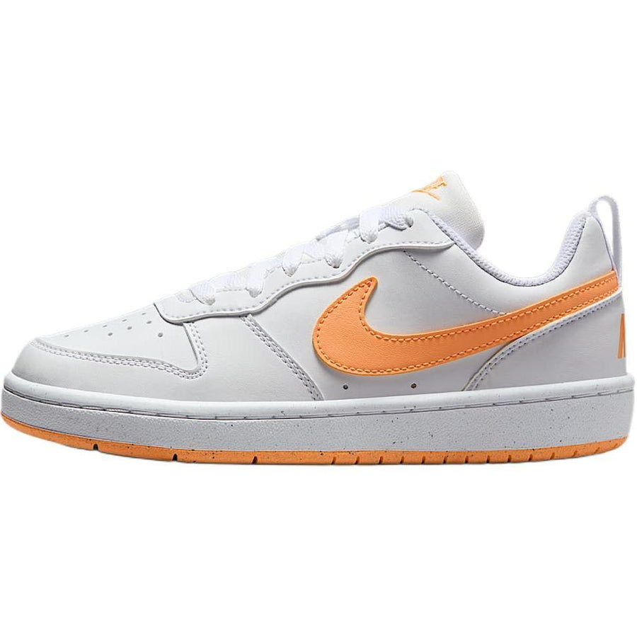 ナイキ Nike GS Court Borough Low Recraft "White/White/Peach Cream" DV5456-119