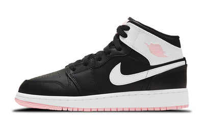 エアジョーダン1 Nike GS Air Jordan 1 Mid "Black/White Arctic Punch" 555112-061