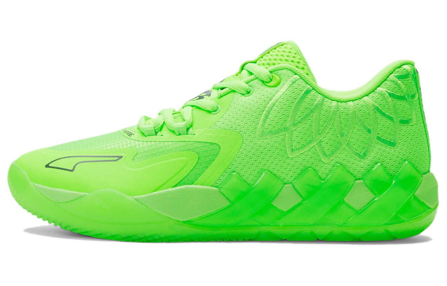 プーマ Lamelo Ball × Puma MB01 Lo "Green Gecko" 376941-07