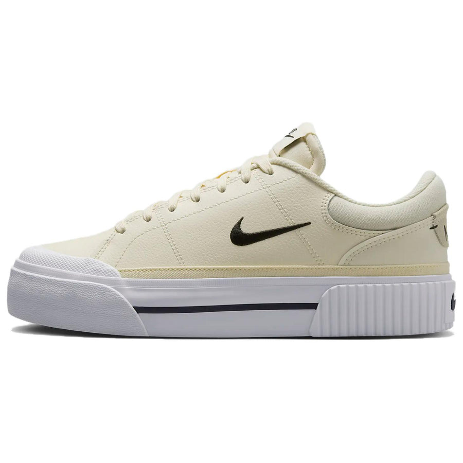 ナイキ コートレガシー Nike Women's Court Legacy Lift "Pale Ivory/Black" FV5526-101