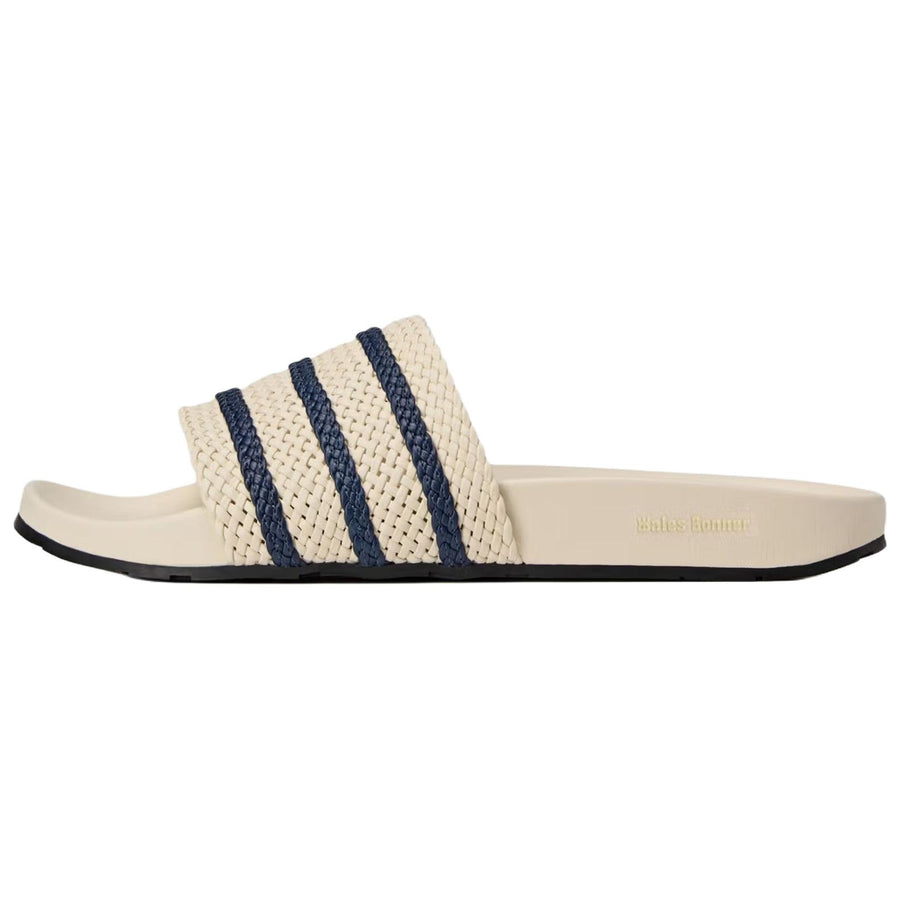 アディダス Wales Bonner × adidas Adilette "Wonder White/Wonder White/Night Indigo" JR0228
