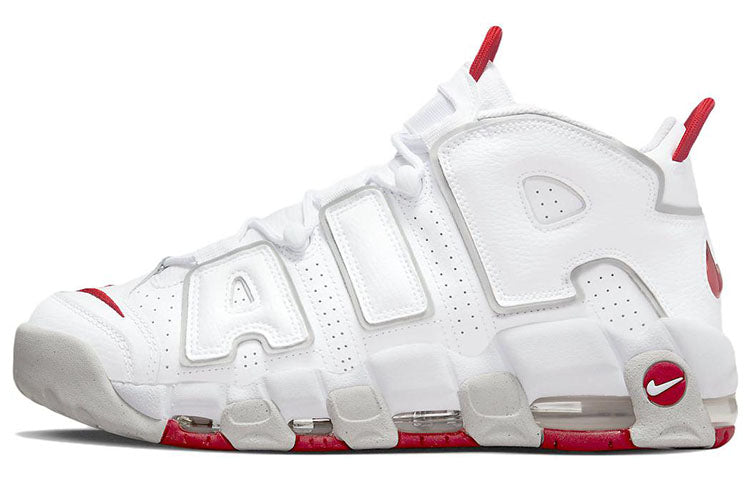 ナイキ エア モア アップテンポ Nike Air More Uptempo 96 "White/Grey Fog/University Red" DX8965-100