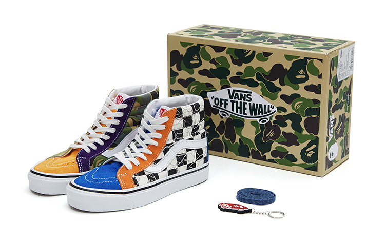 ヴァンズ スケートハイ A BATHING APE®︎ × Vans SK8-Hi "Multi Camo" VN0A38GF7BM