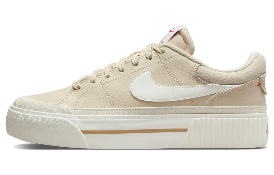 ナイキ コートレガシー Nike Women's Court Legacy Rift "Pearl White/Sail/Team Orange/Phantom" DM7590-200