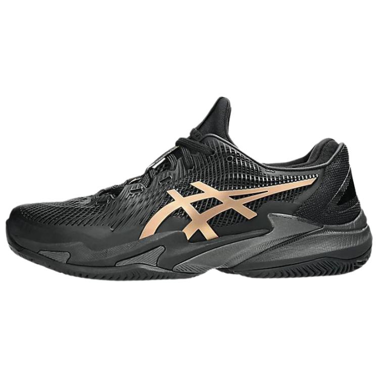 アシックス コートFF Asics Court FF 3 Novak Clay Night Energy "Black/Prism Gold" 1041A537-960
