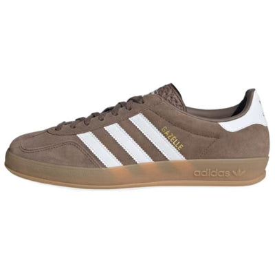 アディダス ガゼル adidas Gazelle Indoor "Earth Strata/Cloud White/Gold Metallic" JQ0175