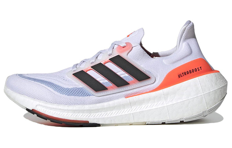アディダス ウルトラブースト adidas Ultraboost Light "Footwear White/Core Black/Solar Red" HQ6351