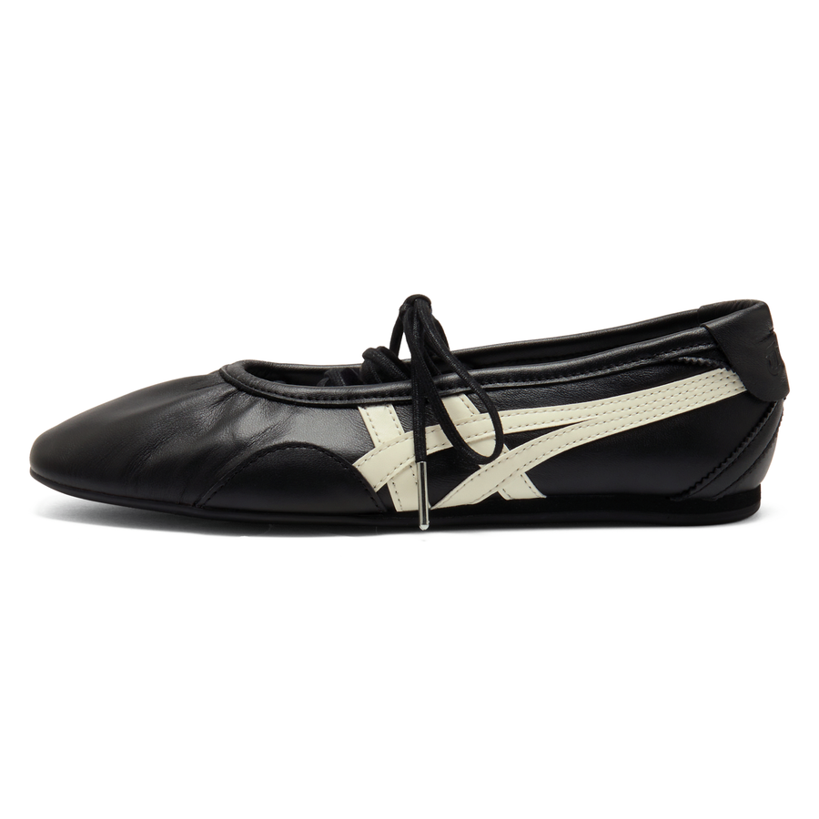 オニツカタイガー Onitsuka Tiger Women's Gymnarina "Black/Cream" 1182A704-001