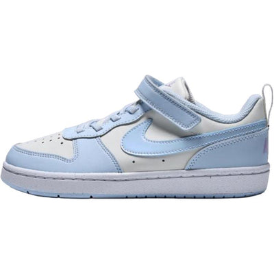 ナイキ コートバーロウ Nike PS Court Borough Low Recraft "Soft Pearl/Hydrangeas/White/Celestine Blue" IH4049-001