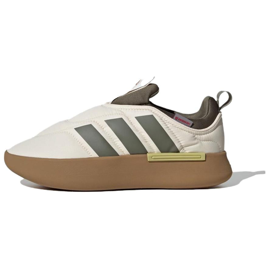 アディダス adidas Women's Adipuff "Wonder White/Olive Strata/Bronze Strata" JP7711