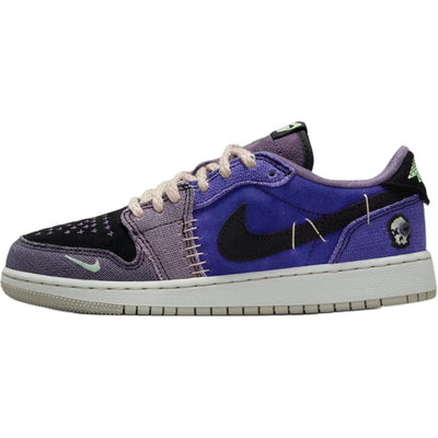 エアジョーダン1 Zion Williamson × Nike GS Air Jordan 1 Low OG "Voodoo Alternate" IH2725-500