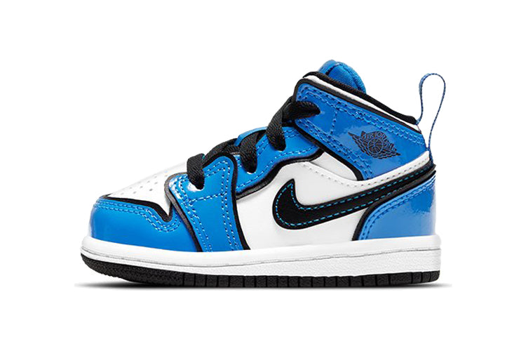エアジョーダン1 Nike TD Air Jordan 1 Mid SE "Signal Blue" BQ6933-402