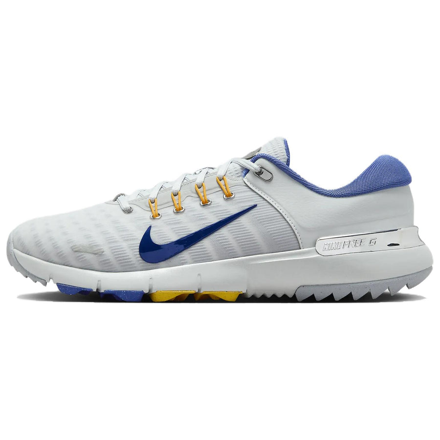 ナイキ Nike Free Golf "Pure Platinum/University Gold/Wolf Grey/Astronomy Blue" (Extra Wide) HQ3131-002