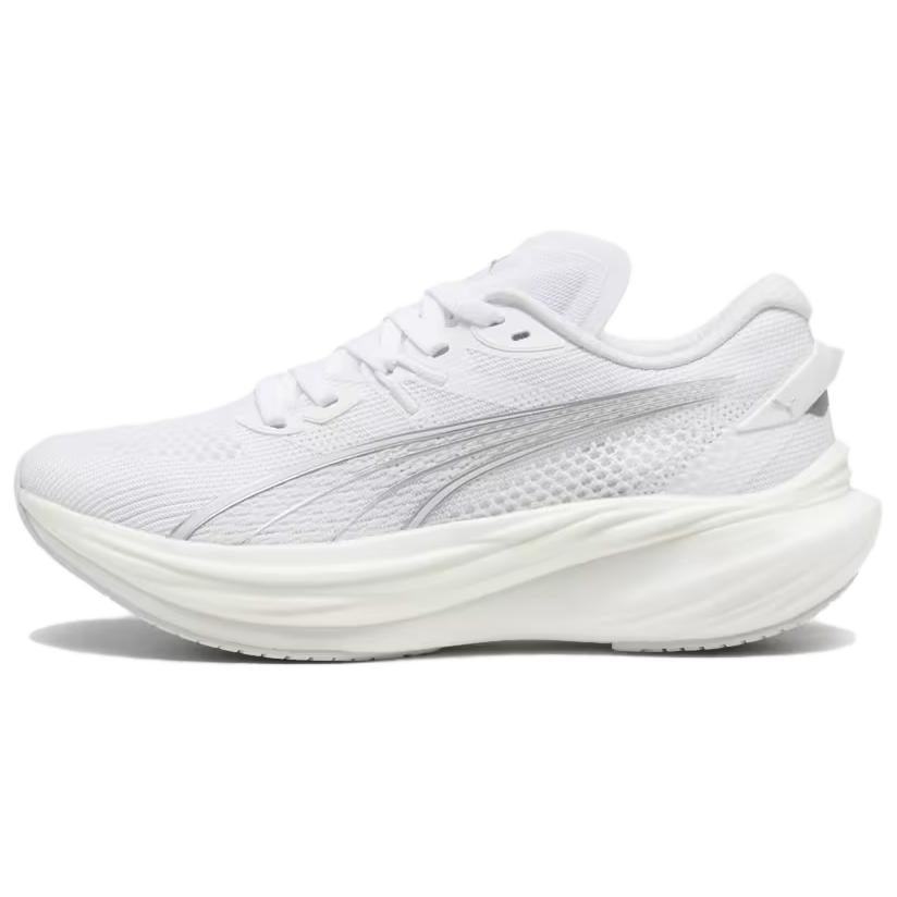 プーマ Puma Women's Deviate Nitro 3 "Puma White/Feather Gray/Puma Silver" 309708-10