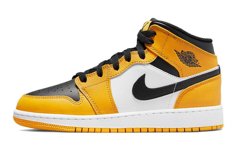 エアジョーダン1 Nike GS Air Jordan 1 Mid "Taxi" 554725-701