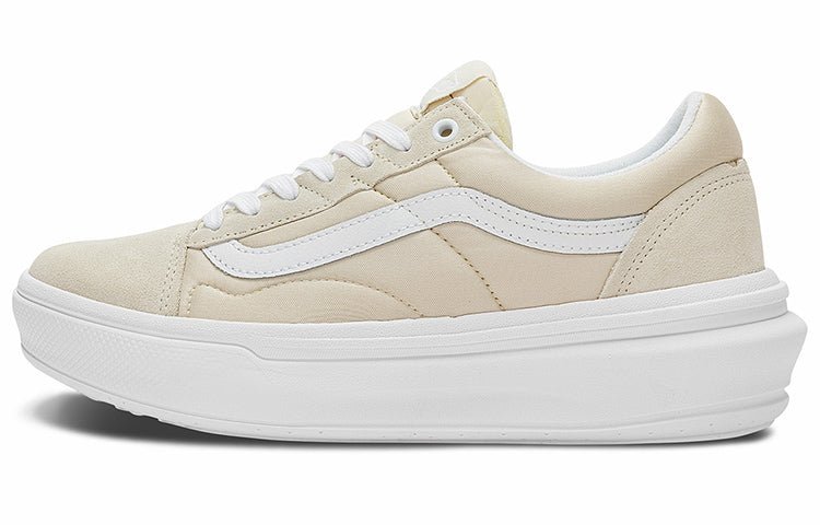 ヴァンズ オールドスクール Vans Old Skool Overt CC "Sand/White" VN0A7Q5E1NF