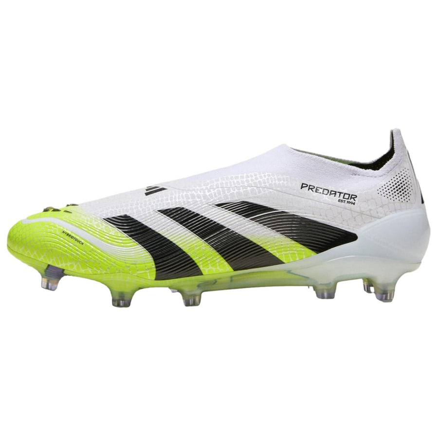アディダス プレデター adidas Predator Elite Laceless FG Cleats "Cloud White/Core Black/Lucid Lemon" JI1075