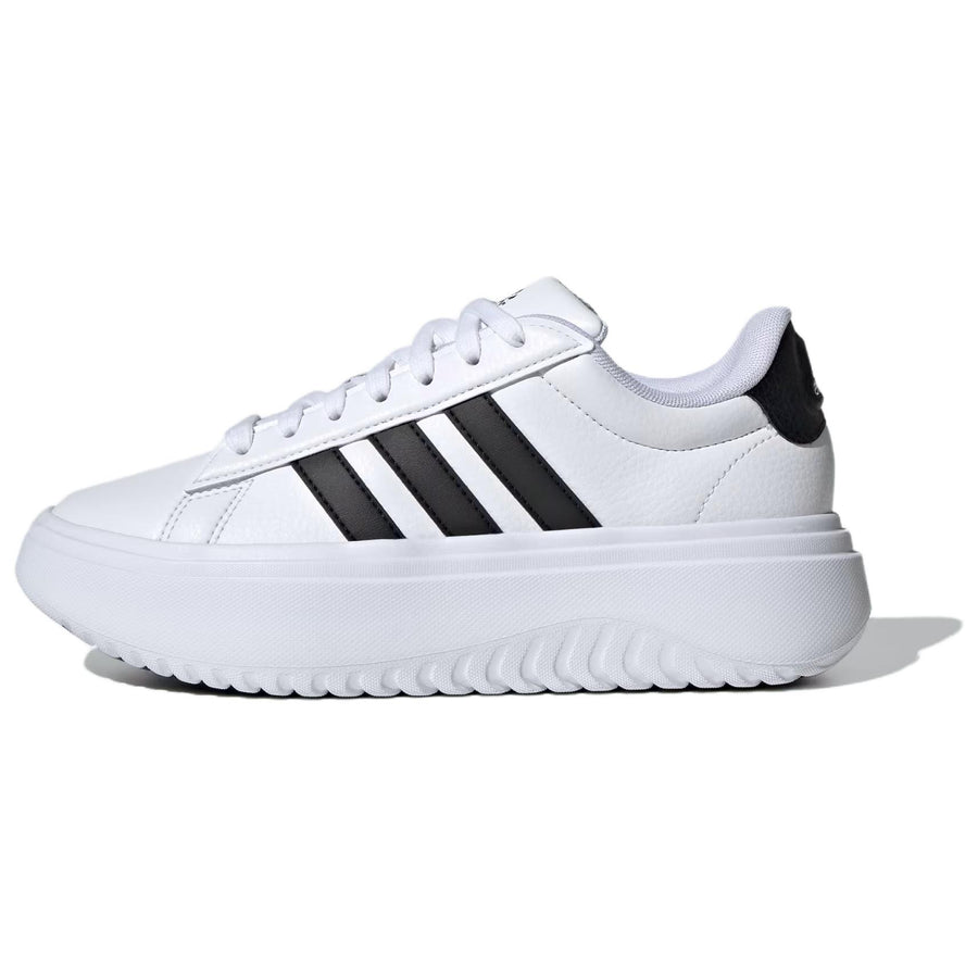 アディダス adidas Women's Grandcourt Platform "Footwear White/Core Black" IE1092