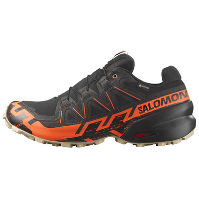 サロモン スピードクロス Salomon Speedcross 6 GORE-TEX "Black/Shocking Orange/White Pepper" L47879500