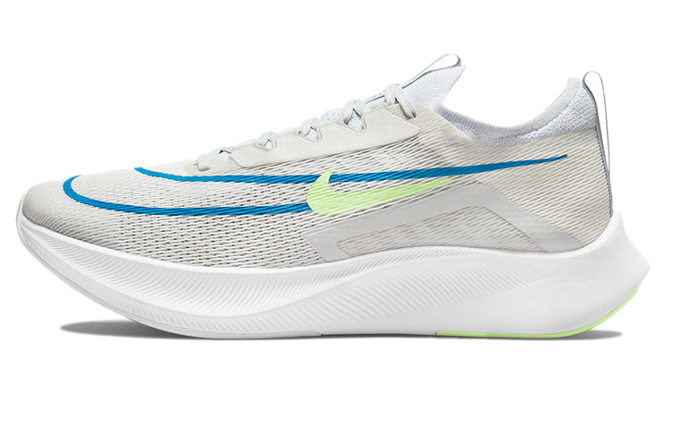 ナイキ ズームフライ Nike Zoom Fly 4 "Summit White/Imperial Blue/Lime Glow" CT2392-100