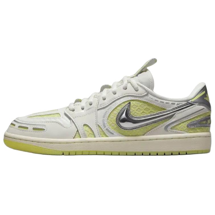エアジョーダン1 Nike Women's Air Jordan 1 Low Method Of Make V3 "Sail/Luminous Green" HQ2186-130