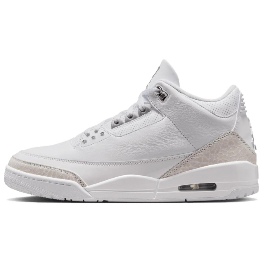 エアジョーダン3 Nike Air Jordan 3 Retro "Pure Money/White and Silver" (2025) CT8532-111