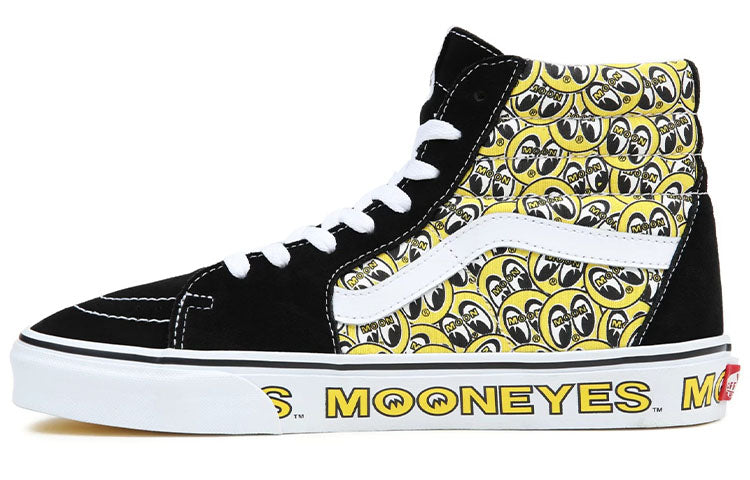 ヴァンズ スケートハイ Mooneyes × Vans SK8-HI "Black/Yellow" VN0A5JMJY23