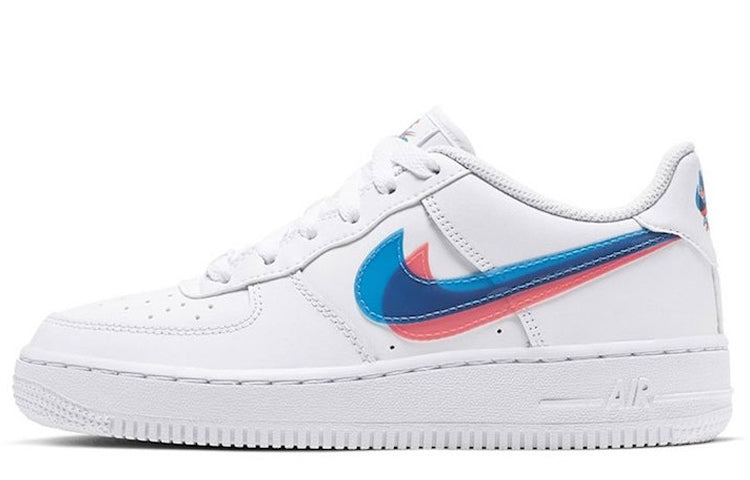 ナイキ エアフォース1 Nike GS Air Force 1 LV8 KSA "White/Blue Hero/Bright Crimson" BV2551-100