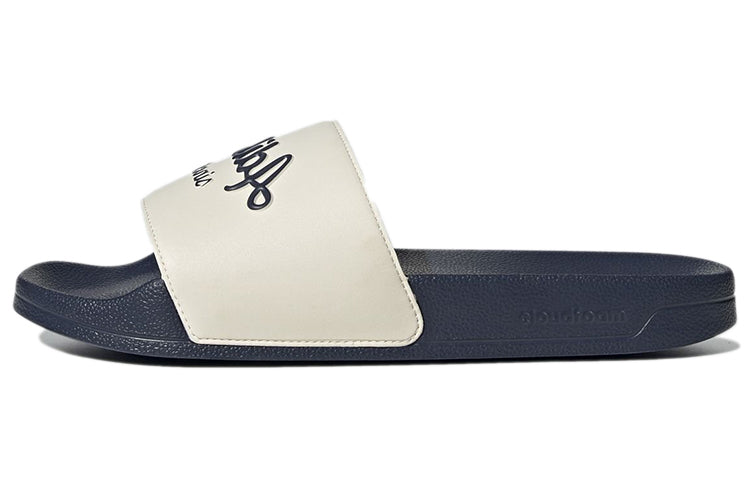 アディダス adidas Adilette Shower Slides "Wonder White/Shadow Navy" GW8748