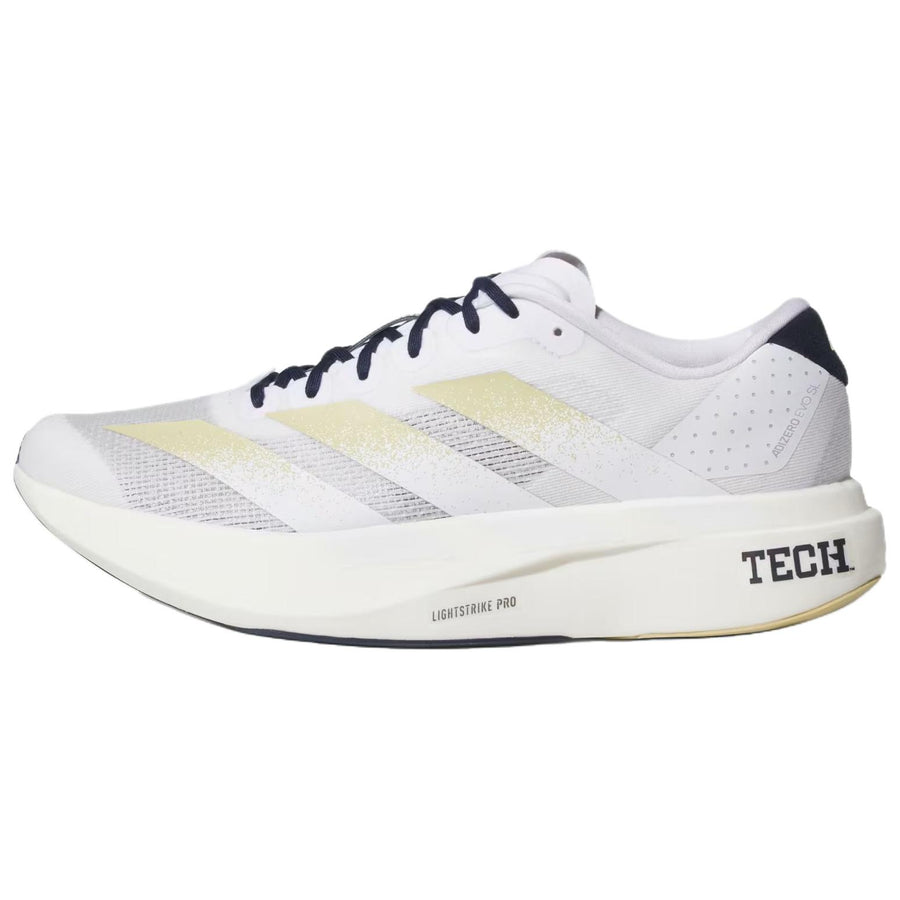 アディダス アディゼロ Georgia Tech Yellow Jackets × adidas Adizero EVO SL "Cloud White/Team Sand/Collegiate Navy" JQ4577