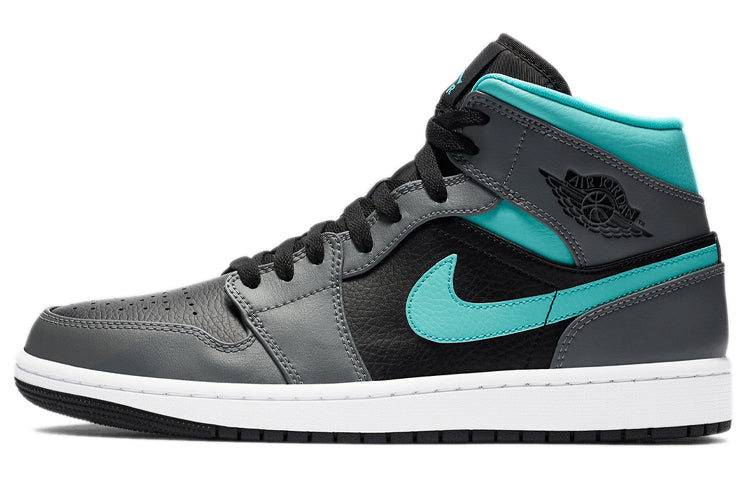 エアジョーダン1 Nike Air Jordan 1 Mid "Grey Aqua" 554724-063