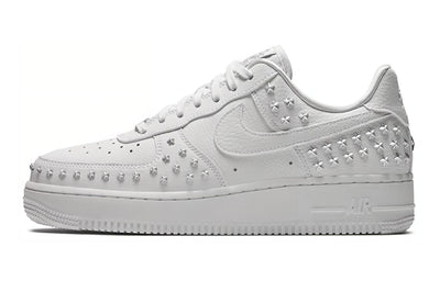 ナイキ エアフォース1 Nike Women's Air Force 1 Low Star Studded "White" AR0639-100