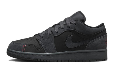 エアジョーダン1 Nike GS Air Jordan 1 Low SE Craft "Dark Smoke Grey" FQ7757-001