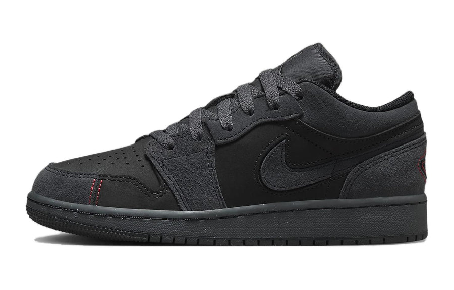 エアジョーダン1 Nike GS Air Jordan 1 Low SE Craft "Dark Smoke Grey" FQ7757-001