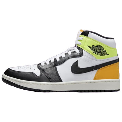 エアジョーダン1 Nike Air Jordan 1 High Golf "White/University Gold/Volt/Black" DQ0660-105