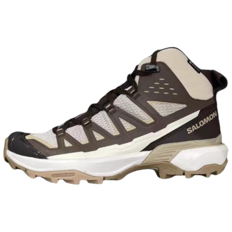 サロモン X ウルトラ Salomon Women's X Ultra 360 Edge Mid GORE-TEX "Tender Peach/Dark Earth/Safari" L47816500