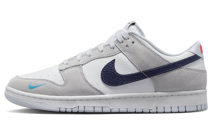 ナイキ ダンク Nike Dunk Low Mini Swoosh "Grey/Navy" FJ4227-001