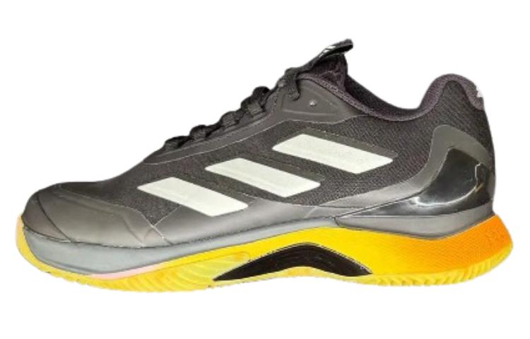 アディダス adidas Women's Avacourt 2 Clay Tennis "Aurora Black/Zero Metalic/Spark" IF6534