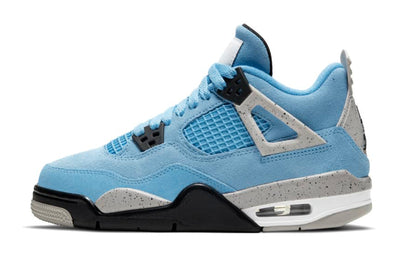 エアジョーダン4 Nike GS Air Jordan 4 "University Blue" 408452-400