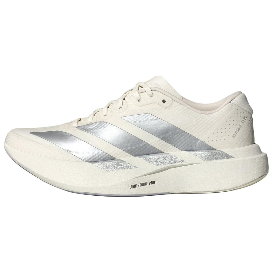 アディダス アディゼロ adidas Women's Adizero EVO SL Woven "Core White//Halo Silver" KI6928
