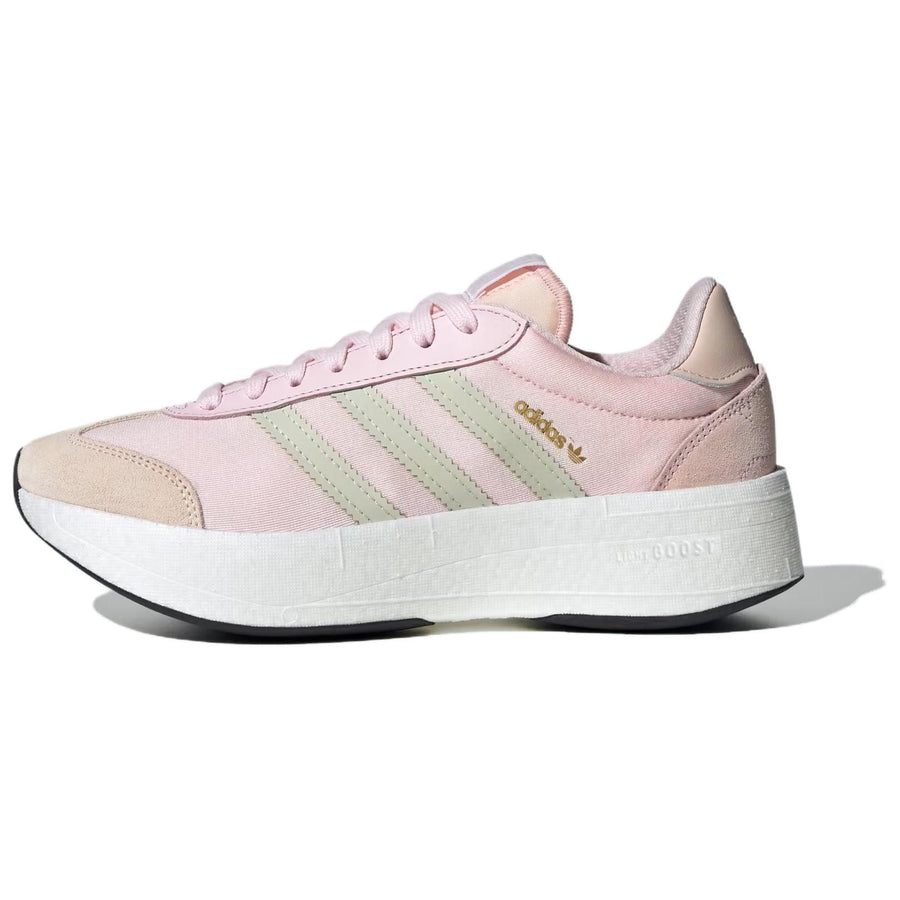 アディダス adidas Women's City RNR "Almost Pink/Linen Green/Core Black" JQ5153