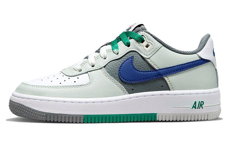 ナイキ エアフォース1 Nike GS Air Force 1 LV8 "Light Silver/White/Smoke Gray/Deep Royal Blue" FB9035-001