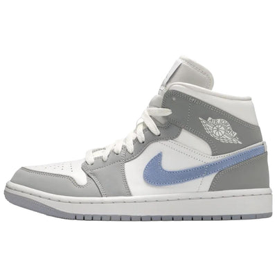 エアジョーダン1 Nike Women's Air Jordan 1 Mid "Wolf Grey" BQ6472-105
